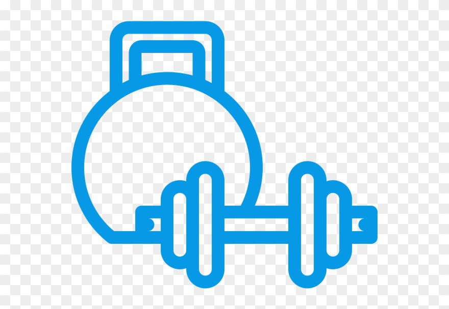 Icon - Blue Png Fitness Icon Clipart
