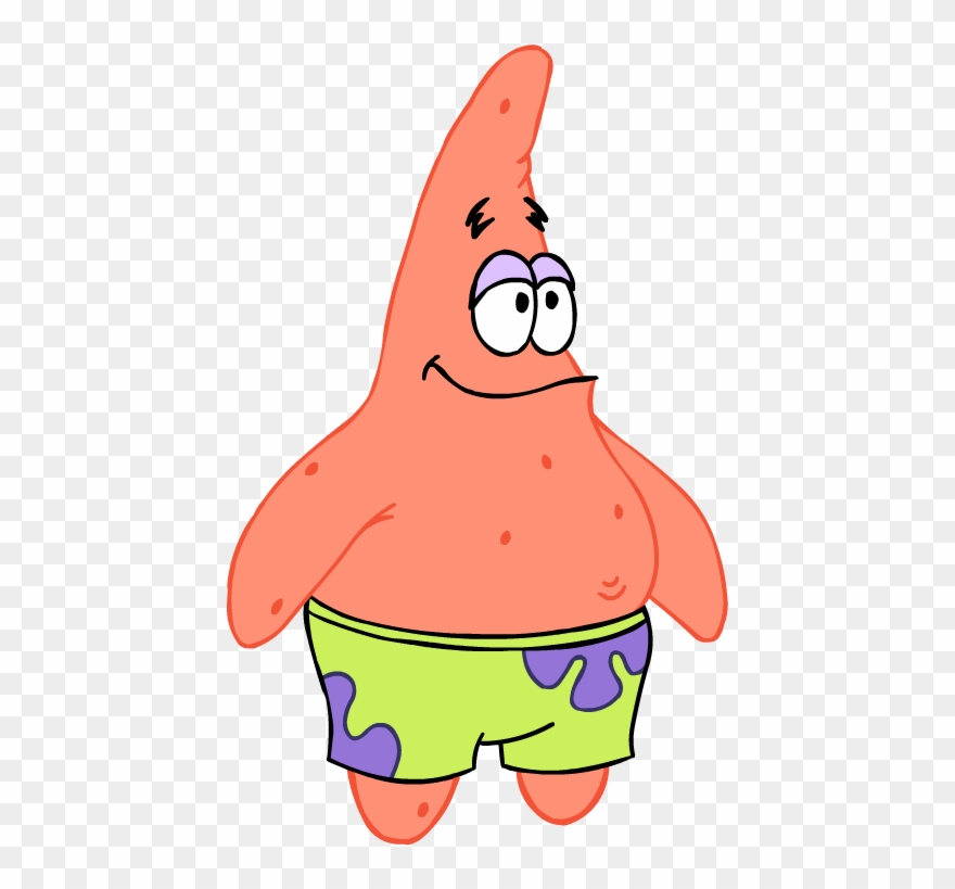 Patrick - Spongebob Stages Of Life Meme Clipart