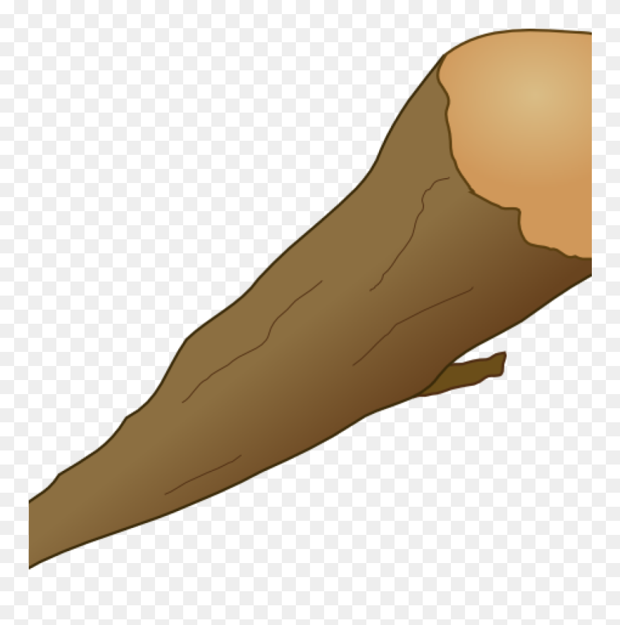 Club Clipart Wooden Clip Art At Clker Vector Online - Wooden Club - Png Download