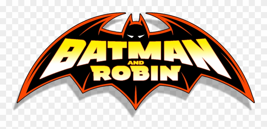 Batman & Robin Png - Batman And Robin Comic Logo Clipart
