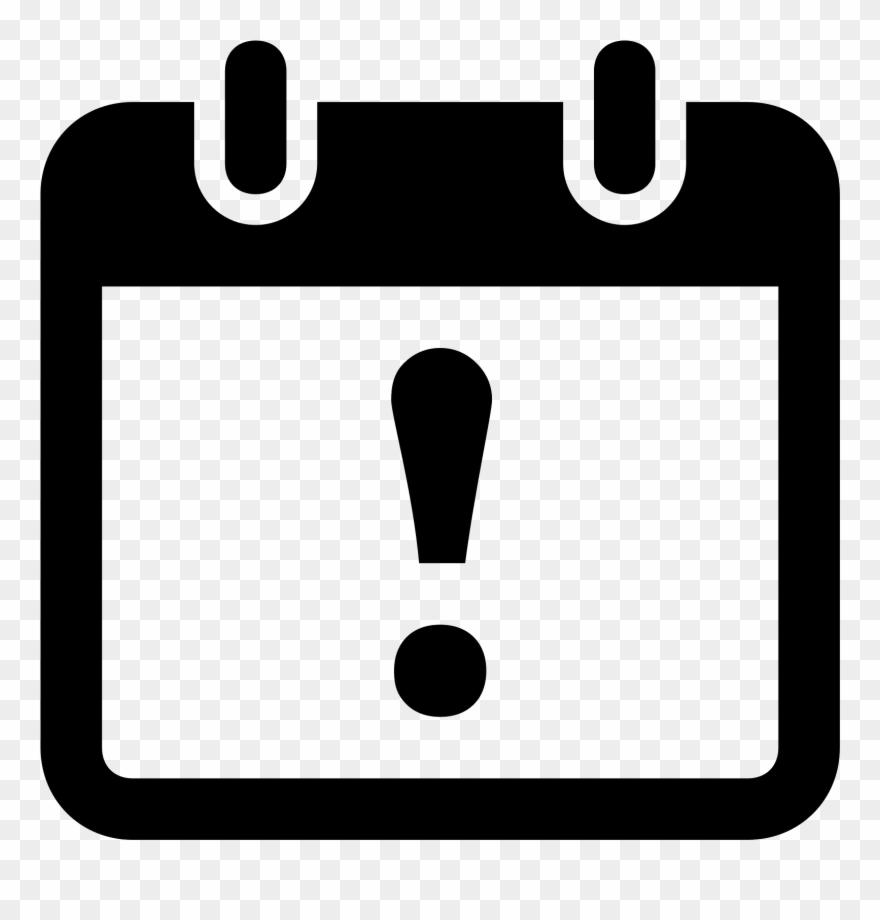 This Icon Looks Like An Exclamation Mark In The Middle - Leave Icon Clipart