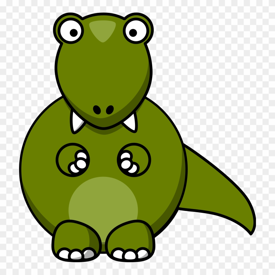 Tyrannosaurus Triceratops Carnotaurus Dinosaur Velociraptor - T Rex Body Cartoon Clipart