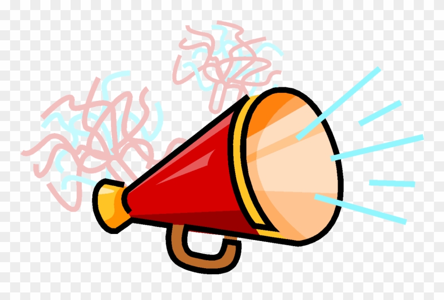 Cone Clipart Cheerleader - School Spirit Clip Art - Png Download