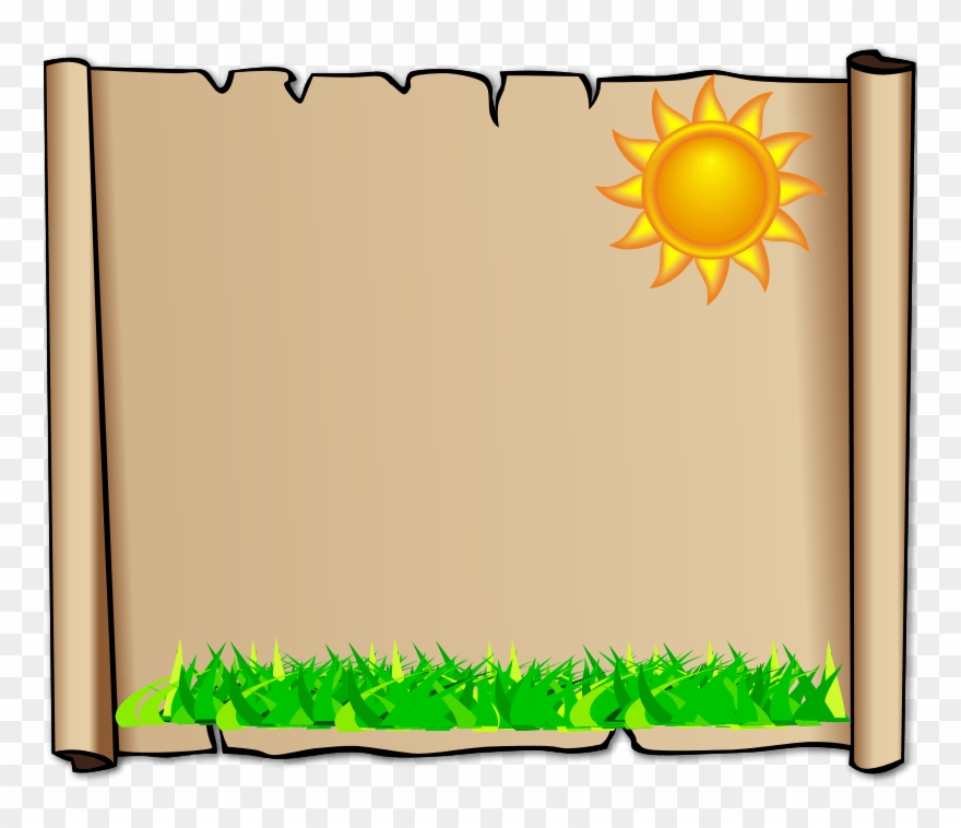 Parchment Clipart Free For Download - Borders Clip Art - Png Download