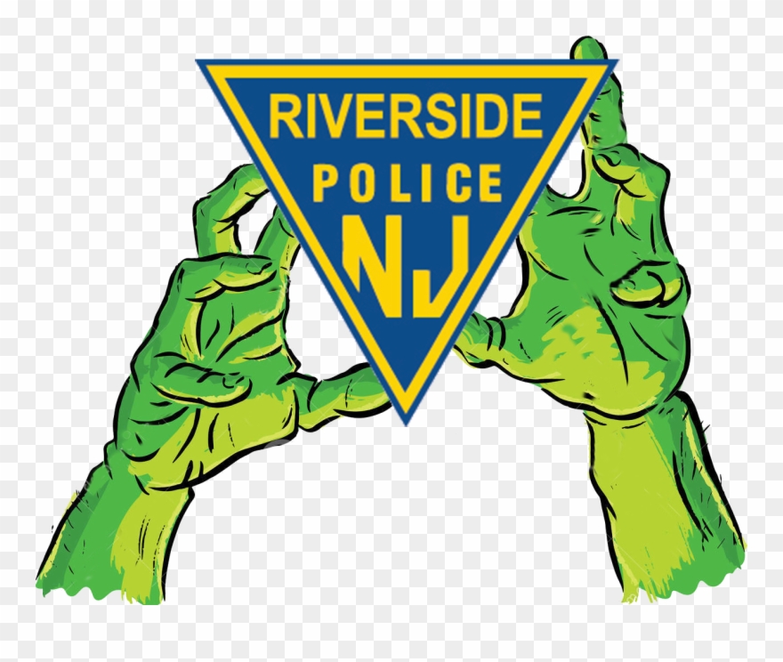 The Riverside Police Officers Association And Riverside - Spooky Halloween Hands Clipart