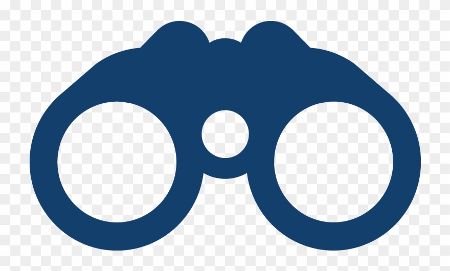 Found Property - Binoculus Icon Grey Clipart