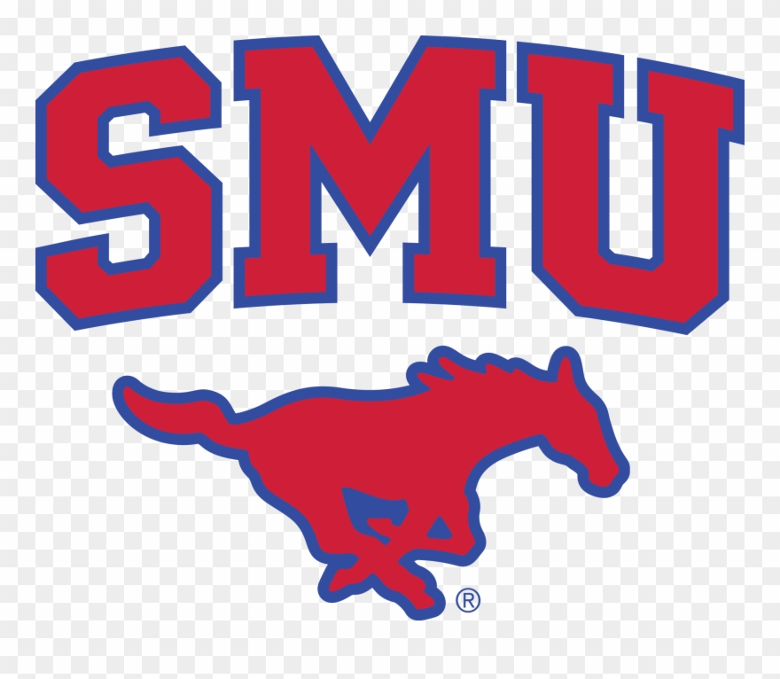 Mustang Clipart Southern Methodist University - Smu Mustangs Logo - Png Download