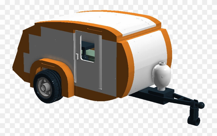 Classic Teardrop Trailer - Lego Teardrop Trailer Clipart