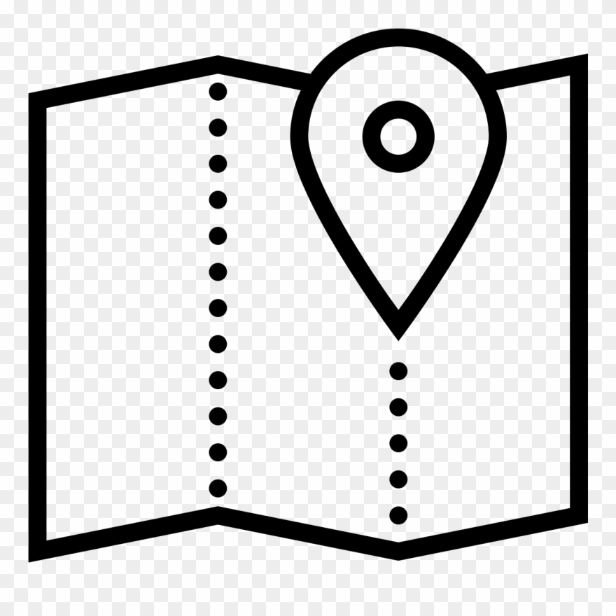 Map Marker Icon - Map Clipart