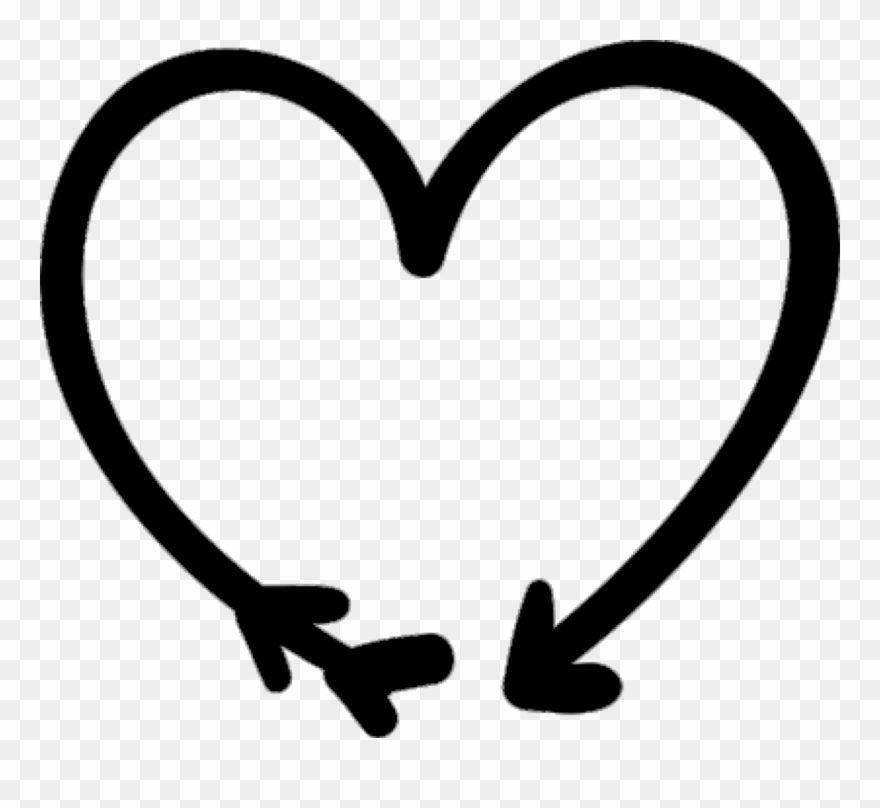 Heart Doodle Png Clipart