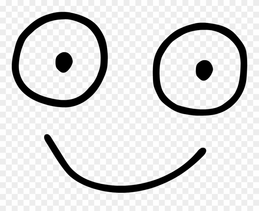 Doodle Face Png Graphic - Boto Eye Assets Clipart