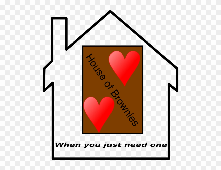 House Outline Clip Art - Png Download