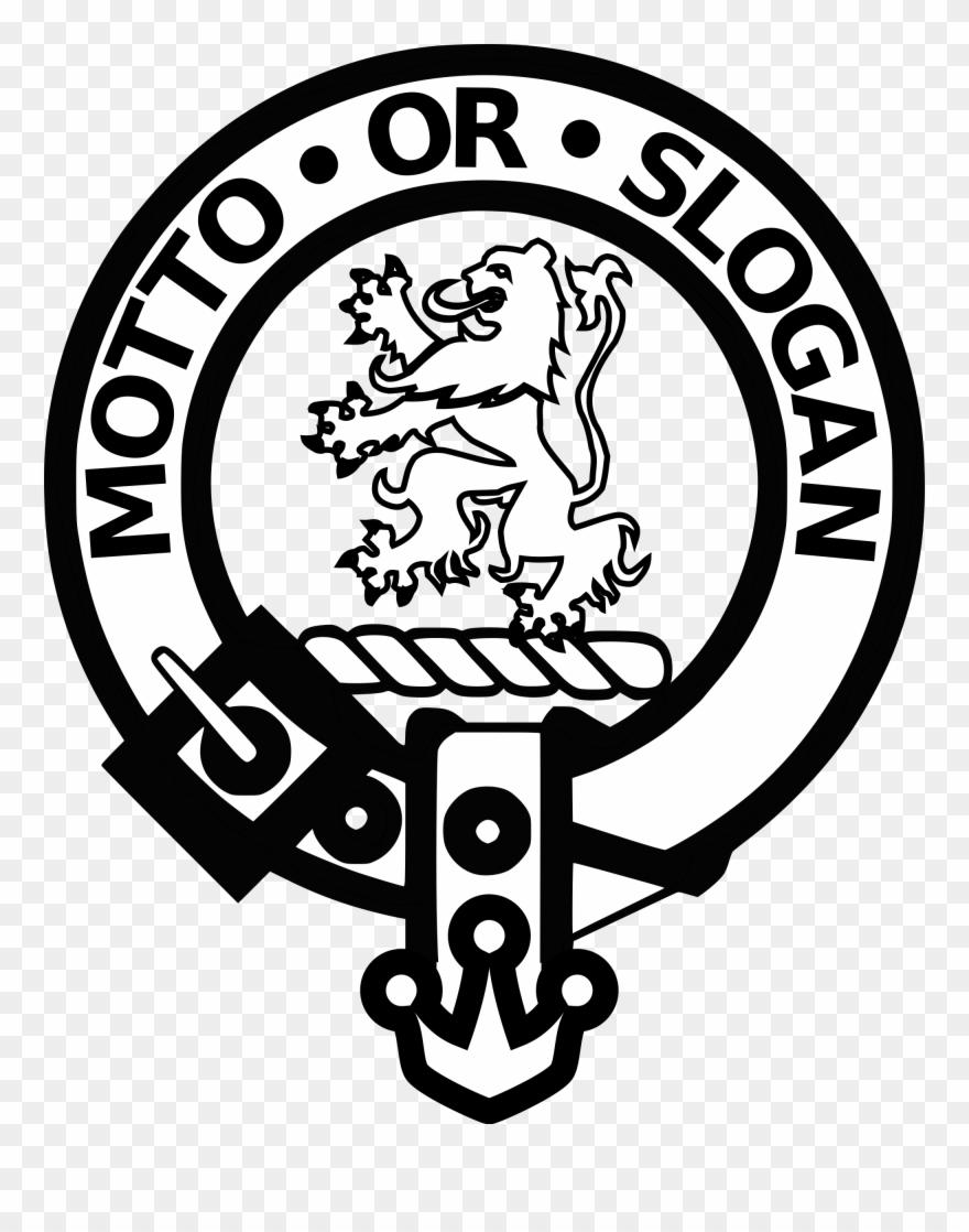 File Clan Member Badge - Gunn Clan Crest Clipart