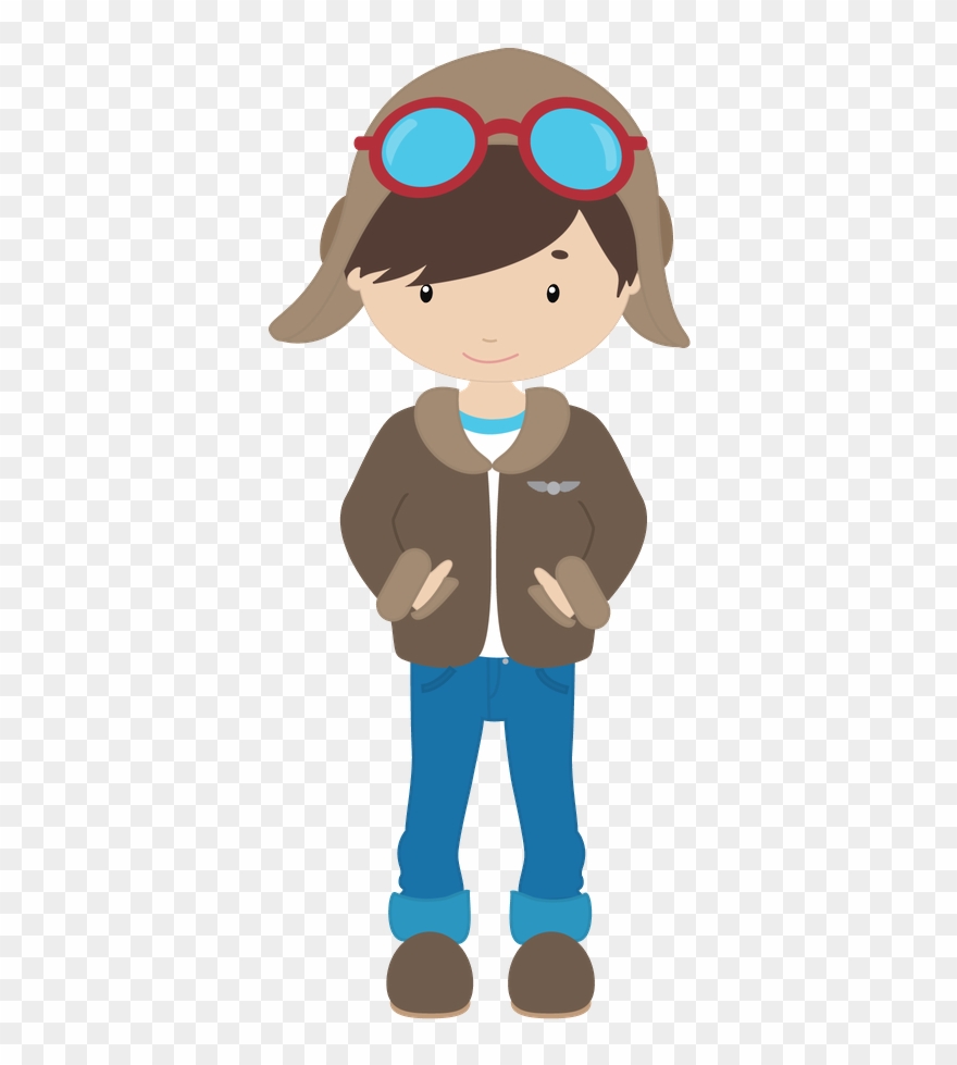 Http - //moniquestrella - Minus - Com/mpj3twz7h56xl - Pilot In A Airplane Clipart - Png Download