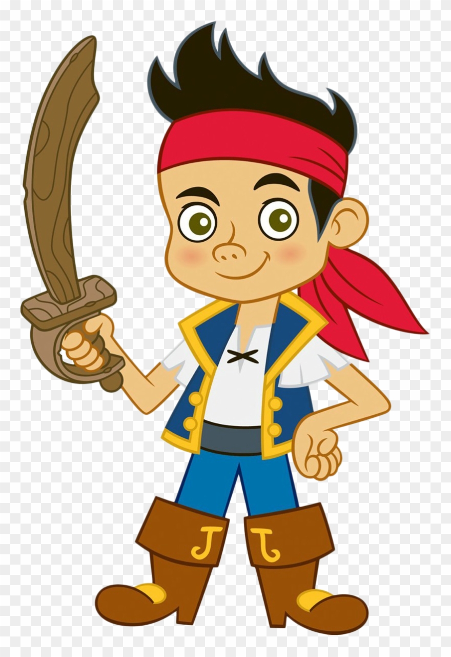 Jake Y Los Piratas Del País De Nunca Jamás - Room Mates Jake The Pirate Peel & Stick Giant Wall Clipart