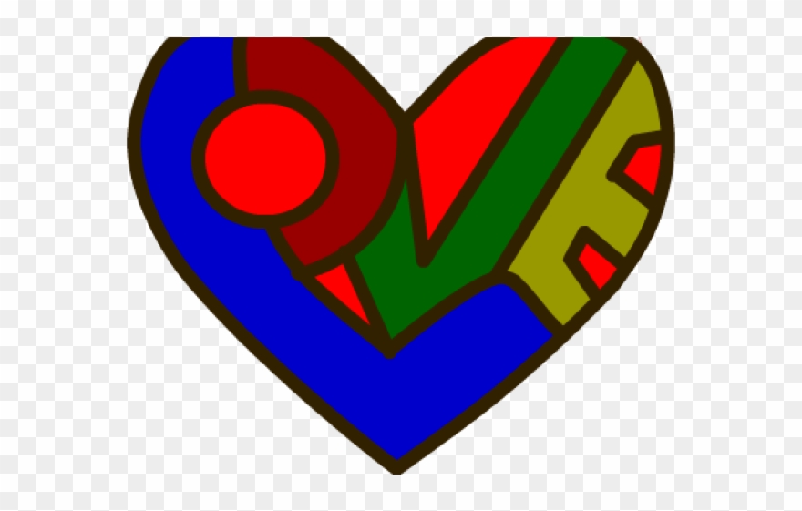 Love Word Clipart - Png Download