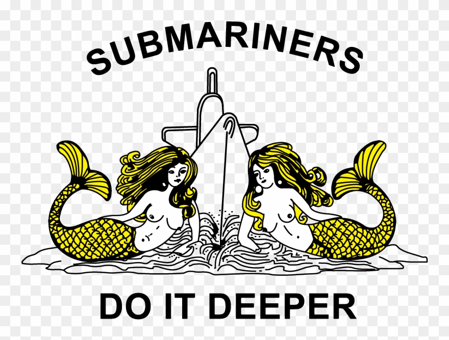 Submariners Do It Deeper - .com Clipart
