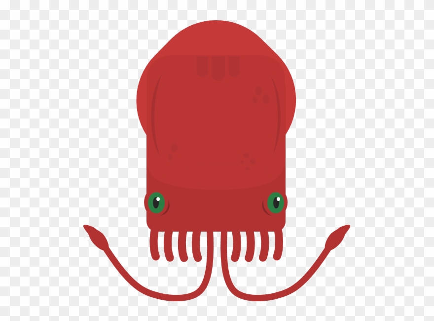 Animalcolossal Squid - Illustration Clipart