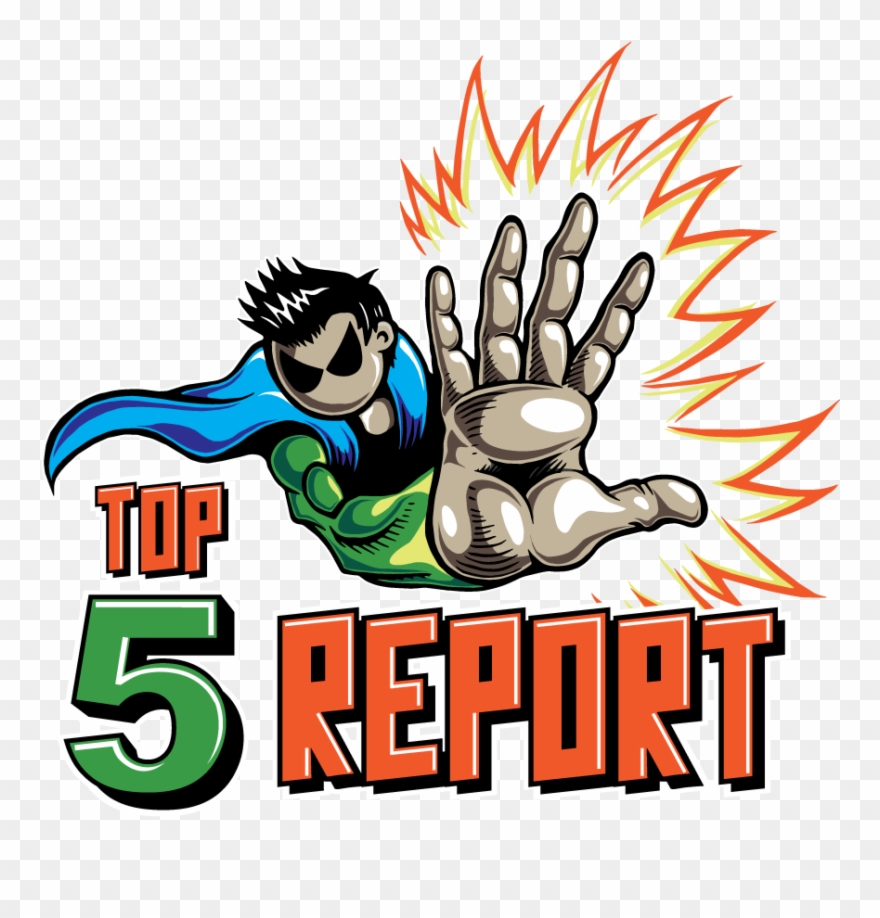 Top Five Report Clipart