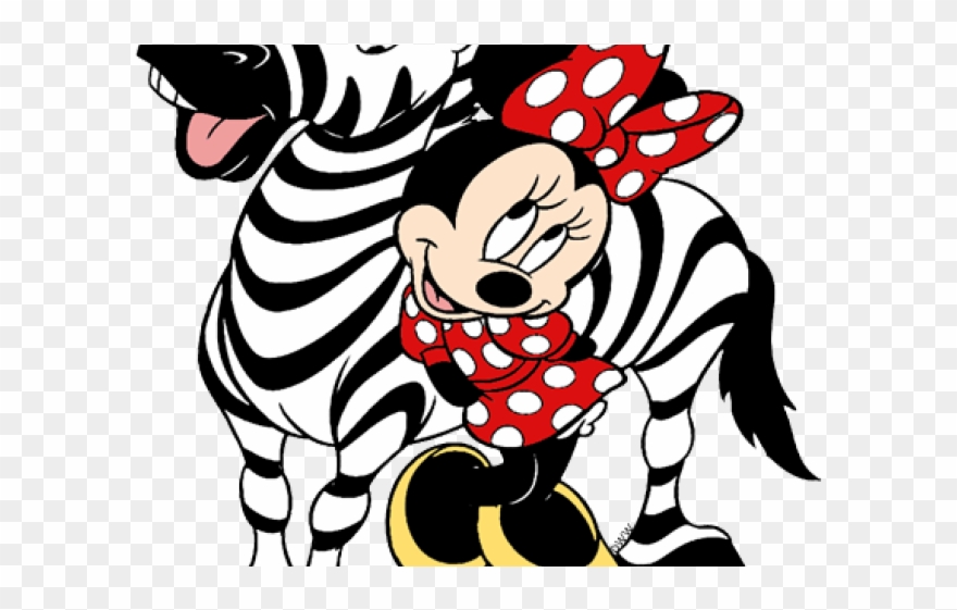 Minnie Mouse Clipart Leopard Print - Minnie Mouse - Png Download