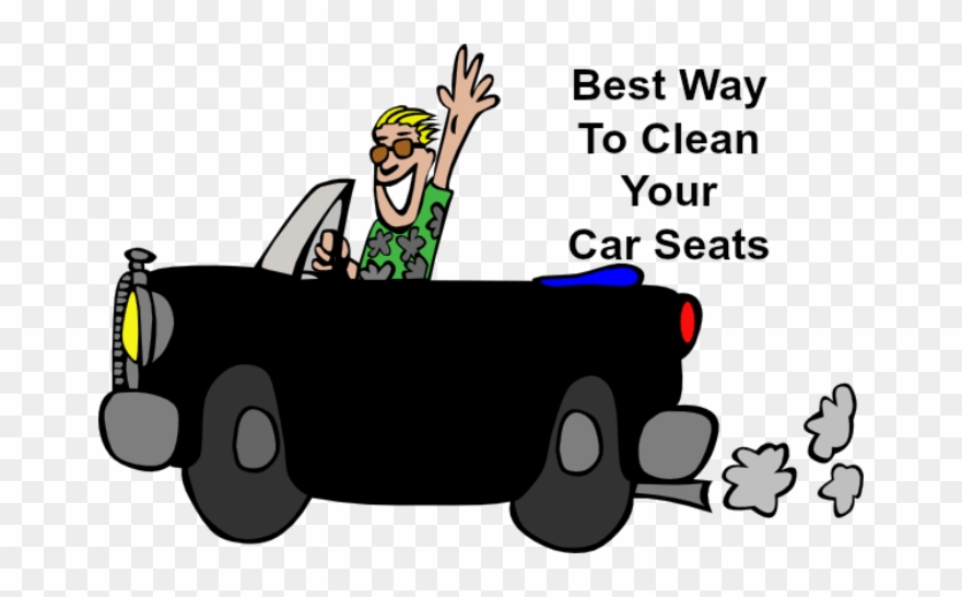 Best Way To Clean Your Car Seats Daily Cleaning, Cleaning - Car Moving Clip Art - Png Download