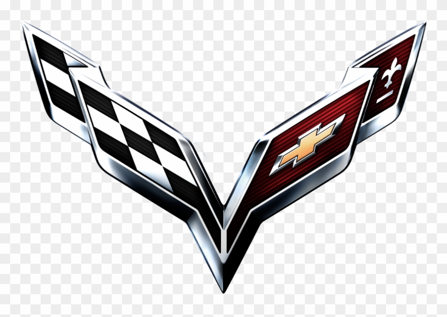 Collection Of Free Corvet Clipart Cool Car - Corvette Z06 Logo Png Transparent Png