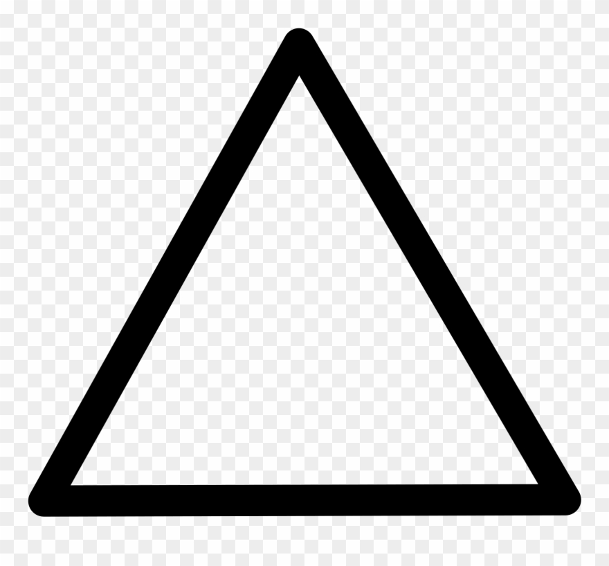 Triangle Clipart Svg - Bleach Laundry Symbol - Png Download