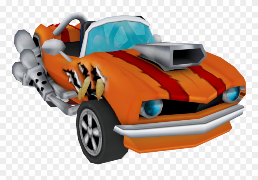 Crash Tag Team Racing Crster - Crash Tag Team Racing Vehicles Clipart