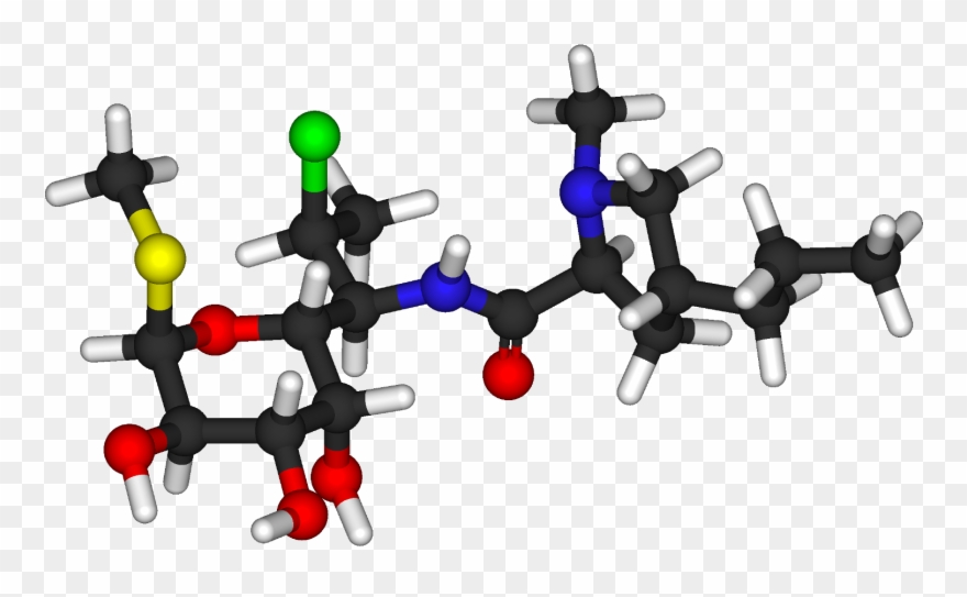 Clindamicina Molecula Clipart