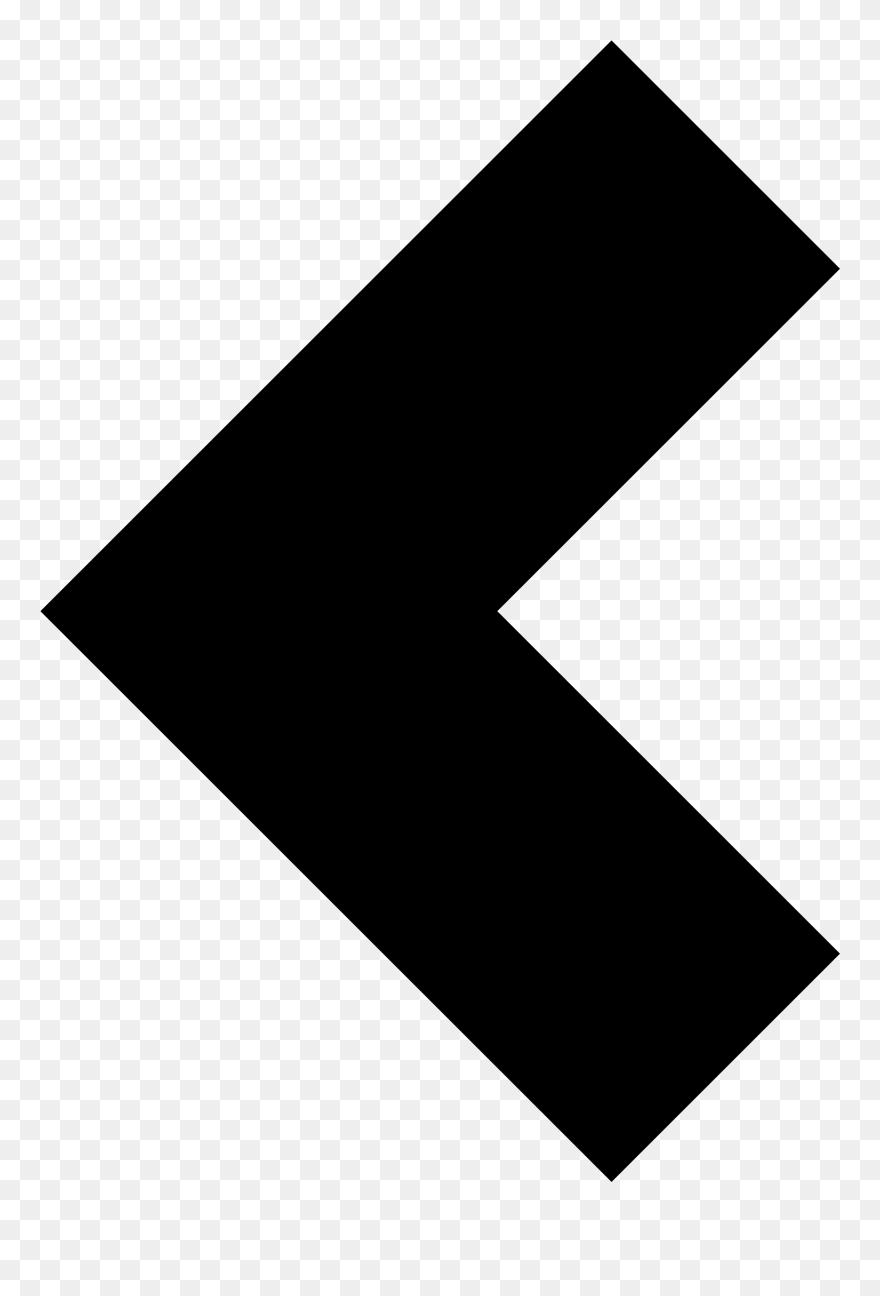 Octicons Chevron Left - Left Chevron Png Clipart