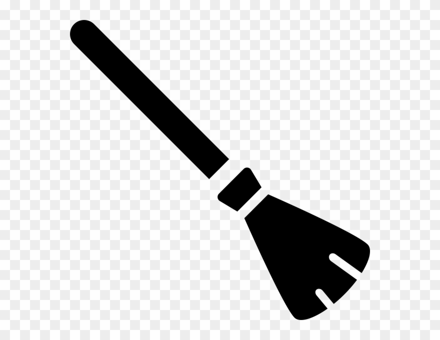 Broomstick Rubber Stamp - The Noun Project Clipart