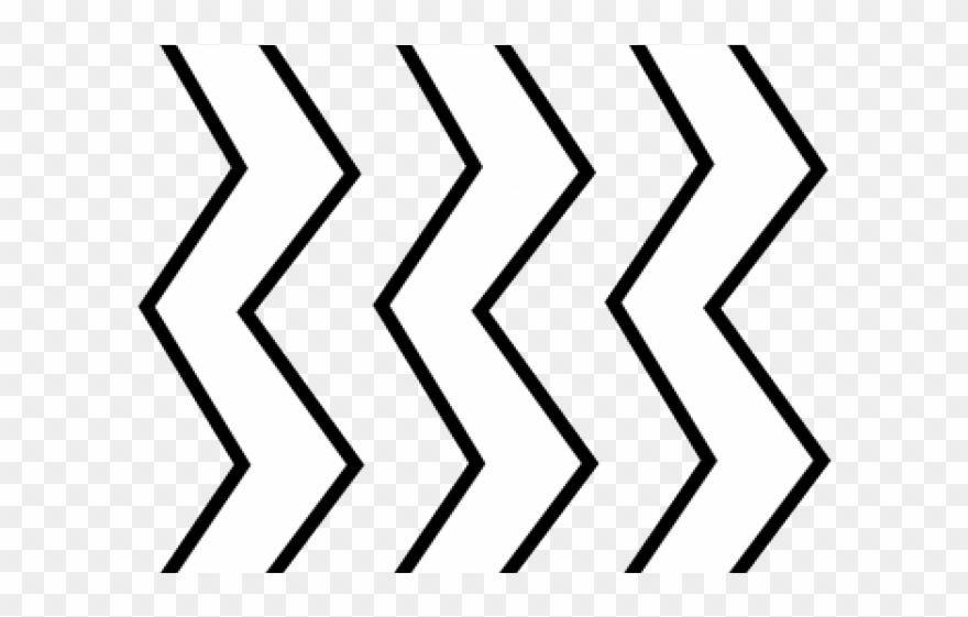 Lines Clipart Chevron - Clip Art - Png Download
