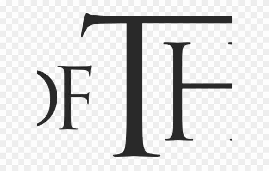 Game Of Thrones Clipart Thrones Font - Png Download