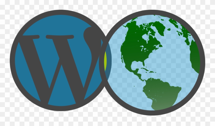 The Venn Diagram Of Gis And Wordpress - Purple Planet Clipart