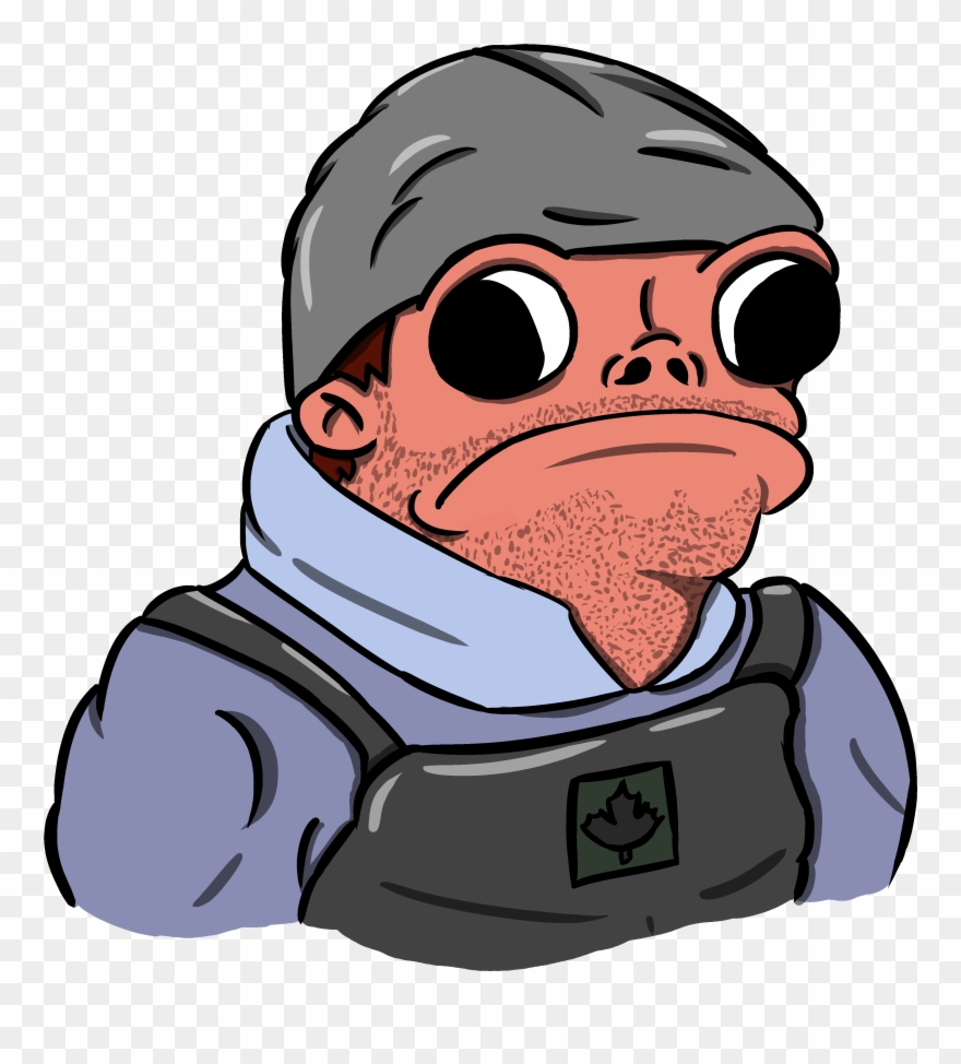 Drawn Buck Art - Cute Rainbow Six Siege Clipart