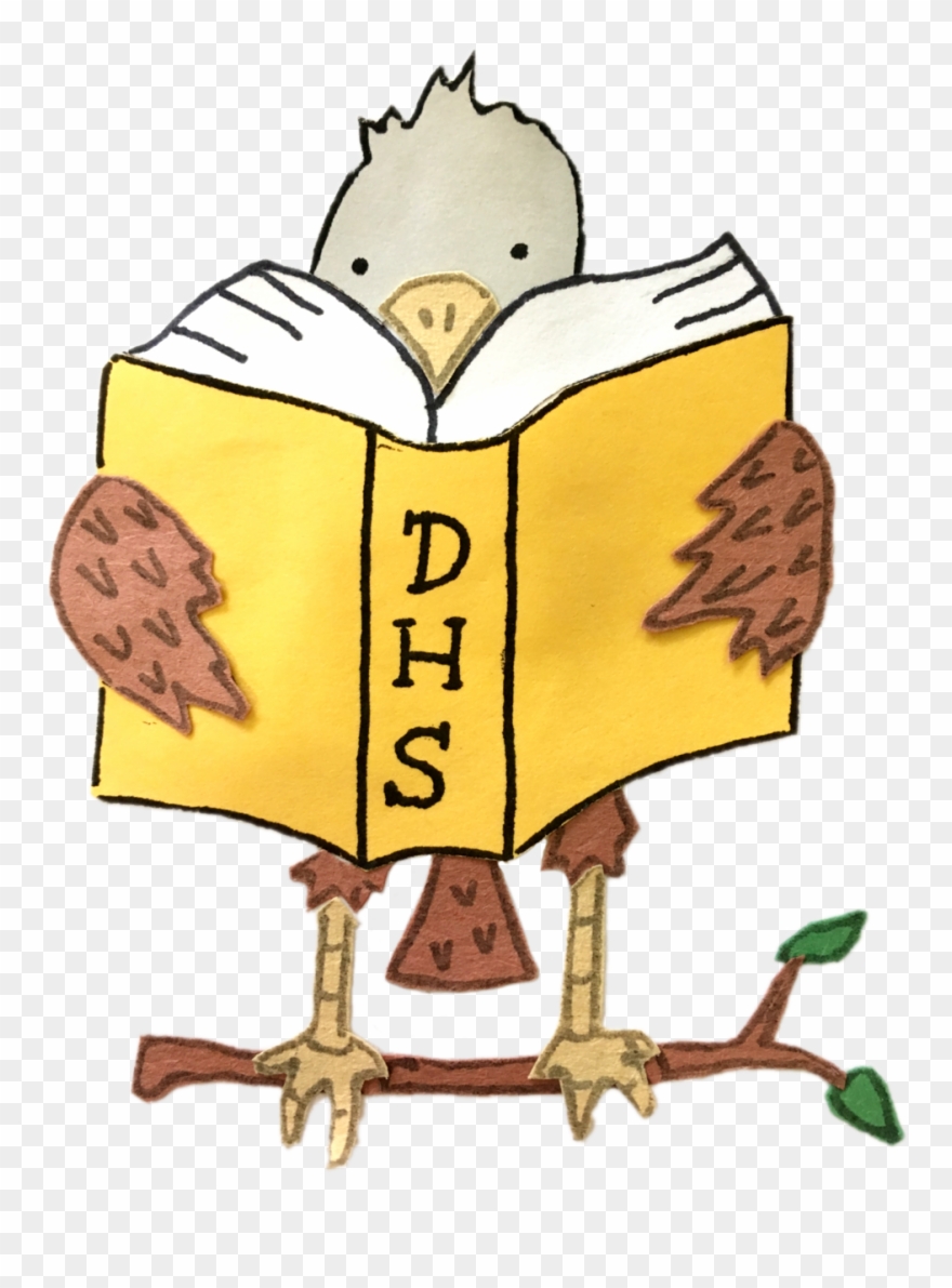 Libraries Mikaela Monday Dhs Library Logo Colorpng - Cartoon Clipart