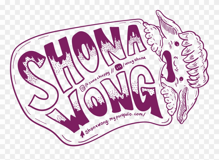 Line Art Above - Typography Clipart