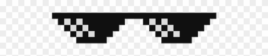 Thug Life Png Thug Life Clipart Png 11 400 X 400 Dumielauxepices - Pixel Sunglasses Transparent Png