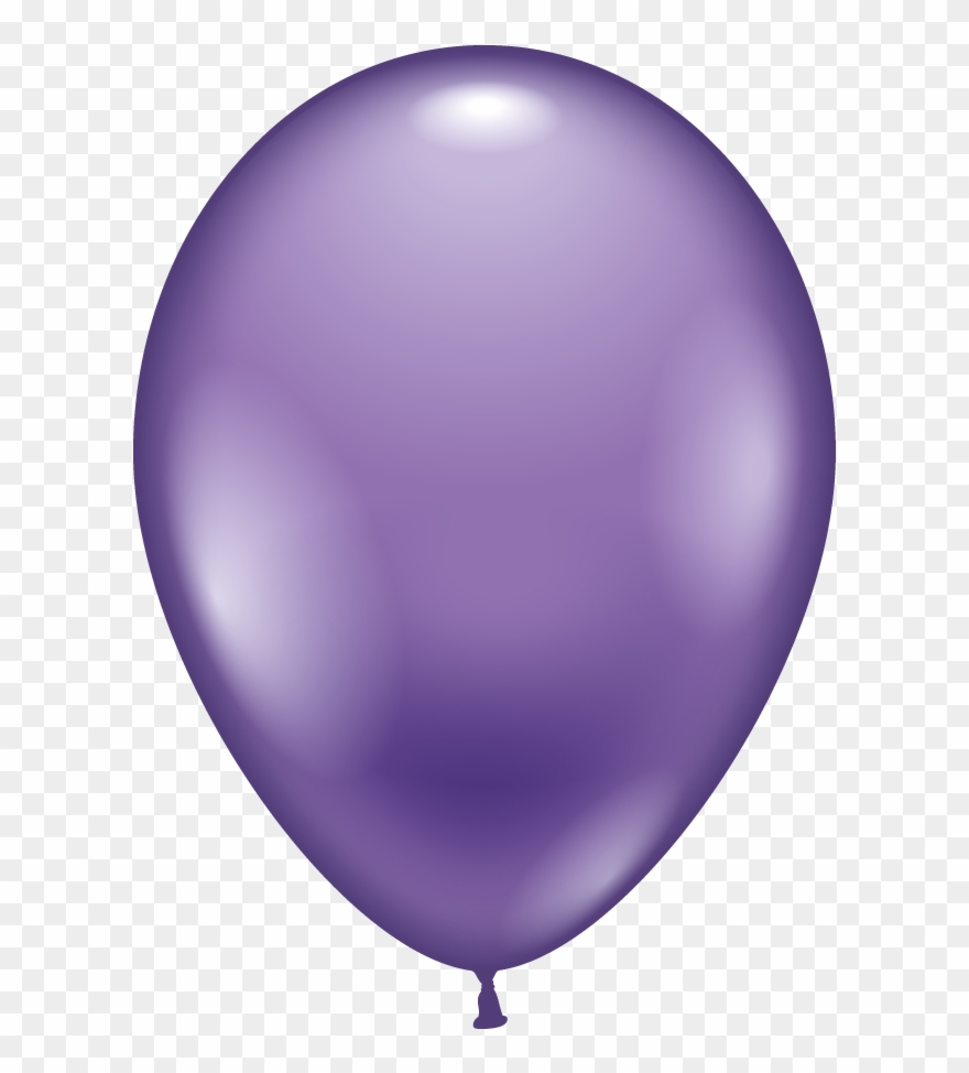 Clipart Balloon Lavender - Balloon - Png Download