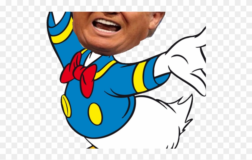 Duck Clipart Mummy - Dibujo De El Pato Donald - Png Download
