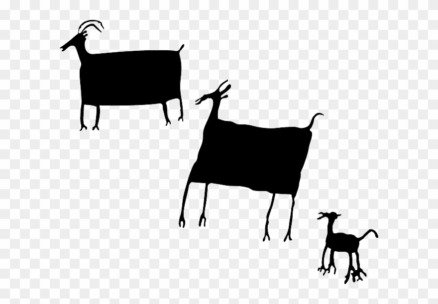 Caveman Drawings Clip Art - Png Download