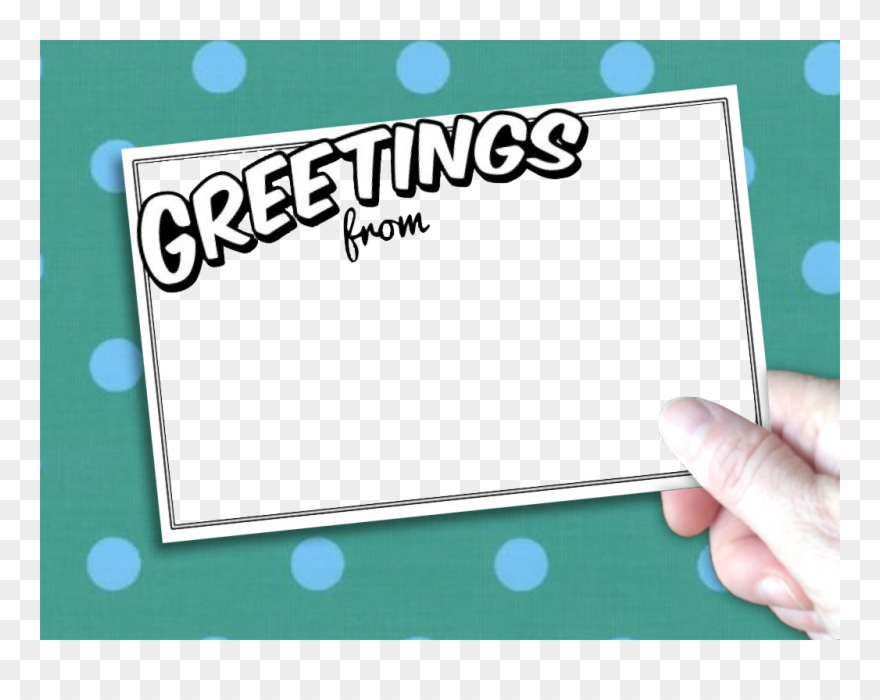 I Made This Template In Keynote Using Instant Alpha - Postcard Clipart