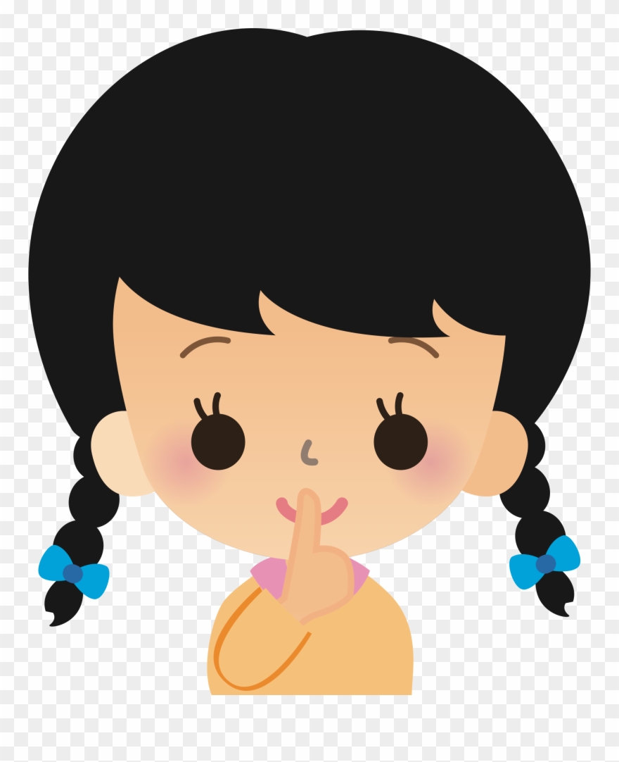 Big Image - Shhh Clipart - Png Download
