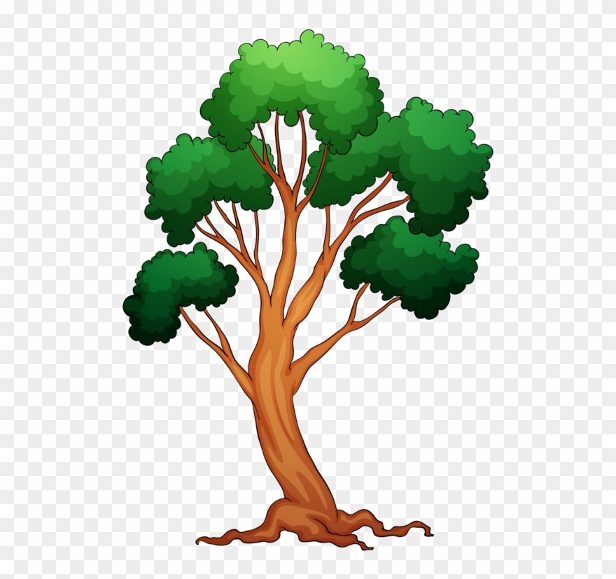 Memories Clipart Colorful Tree - Old Tree Clip Art - Png Download