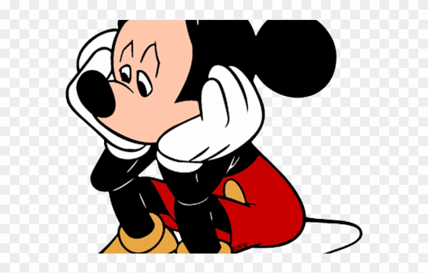 Sad Mickey Mouse Clipart