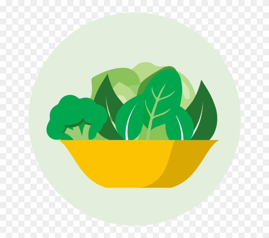 Clipart Vegetables Leafy Vegetable - Vegetable Logo - Png Download
