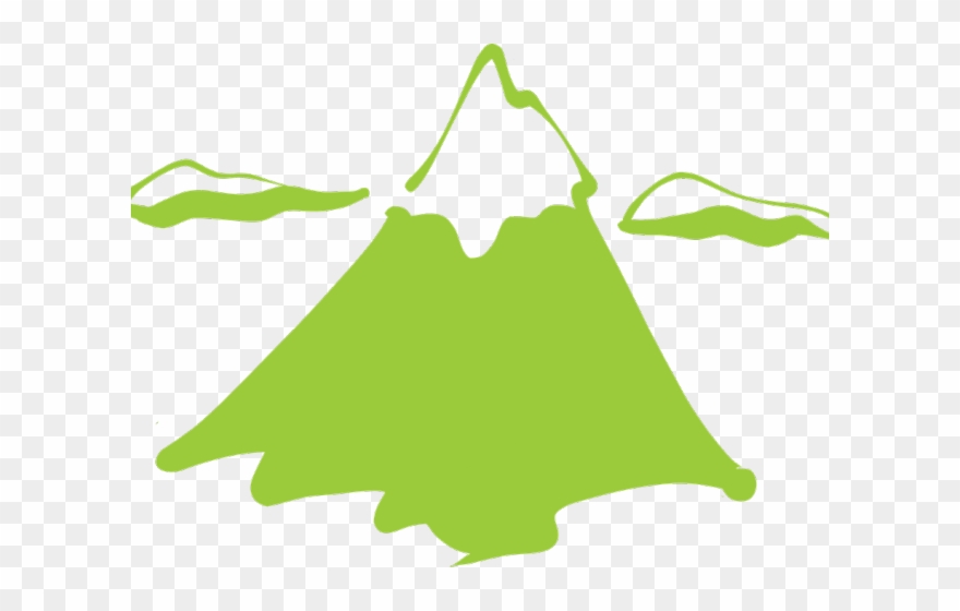 Peak Clipart Silhouette - Mountain Clip Art - Png Download