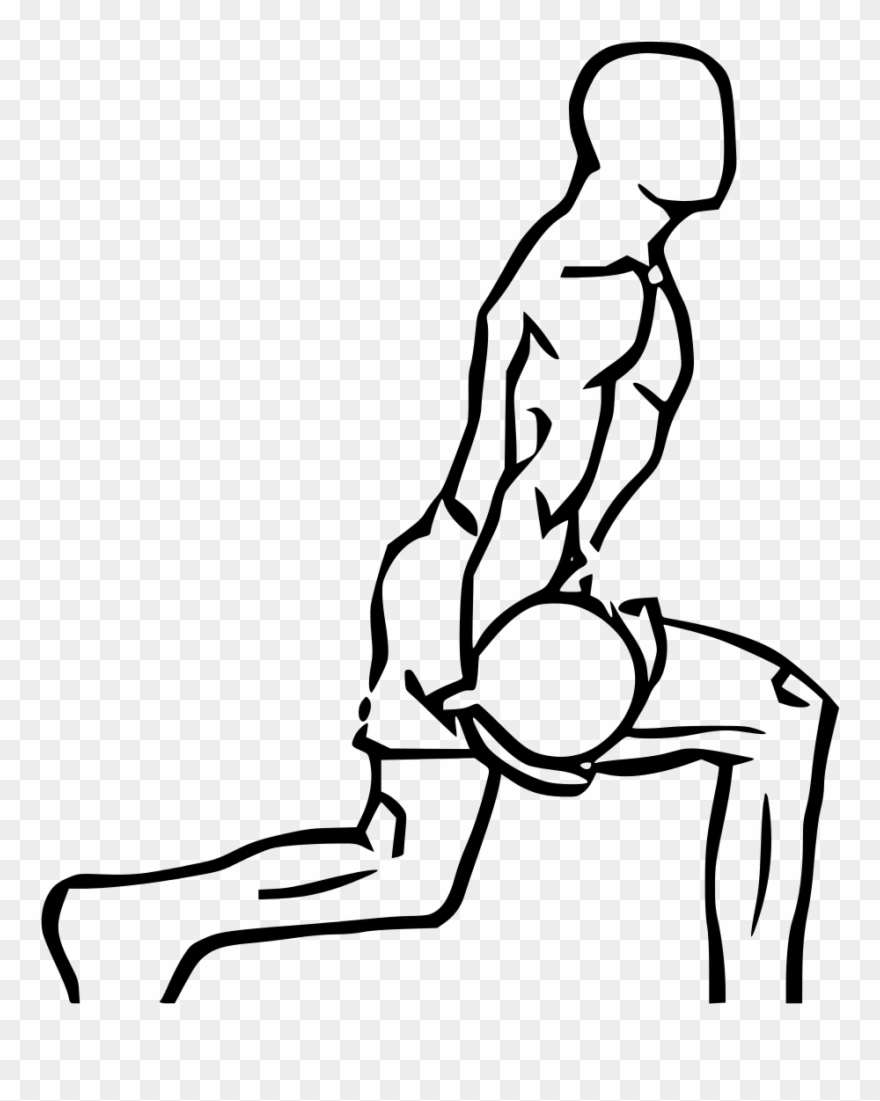 Clip Art Black And White Download Bowling Drawing Person - Figure Drawing - Png Download
