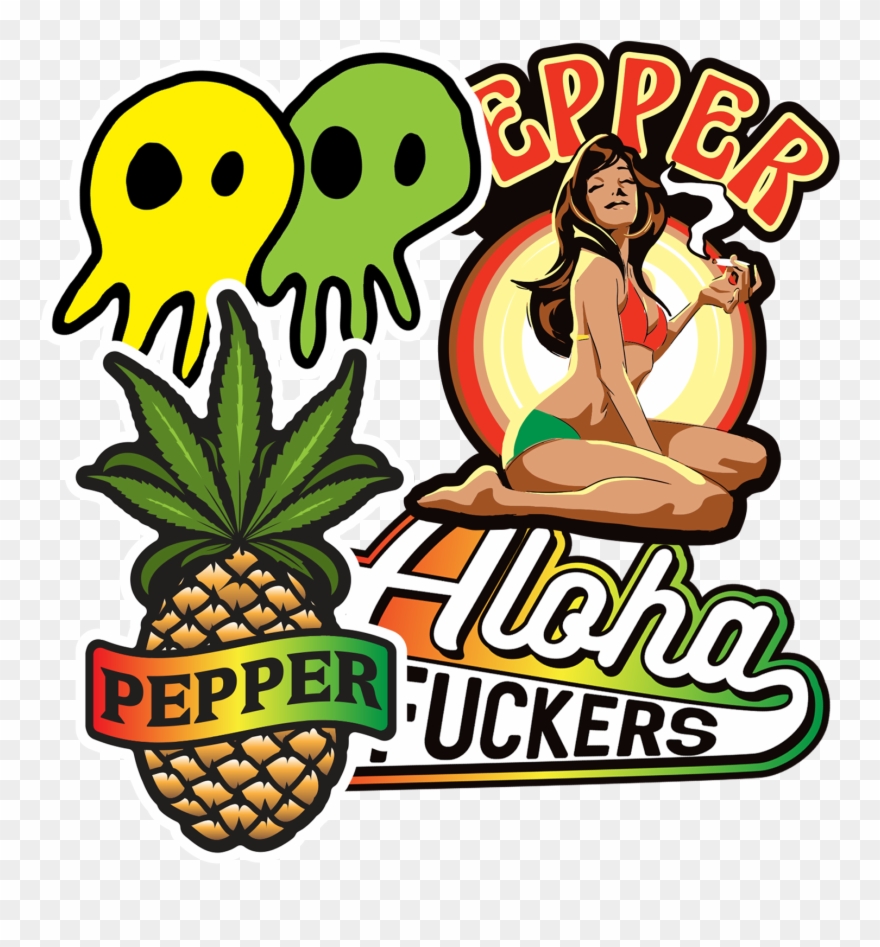 Aloha Sticker Set $12 Clipart