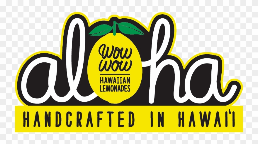 Aloha Logo - Wow Wow Lemonade Clipart